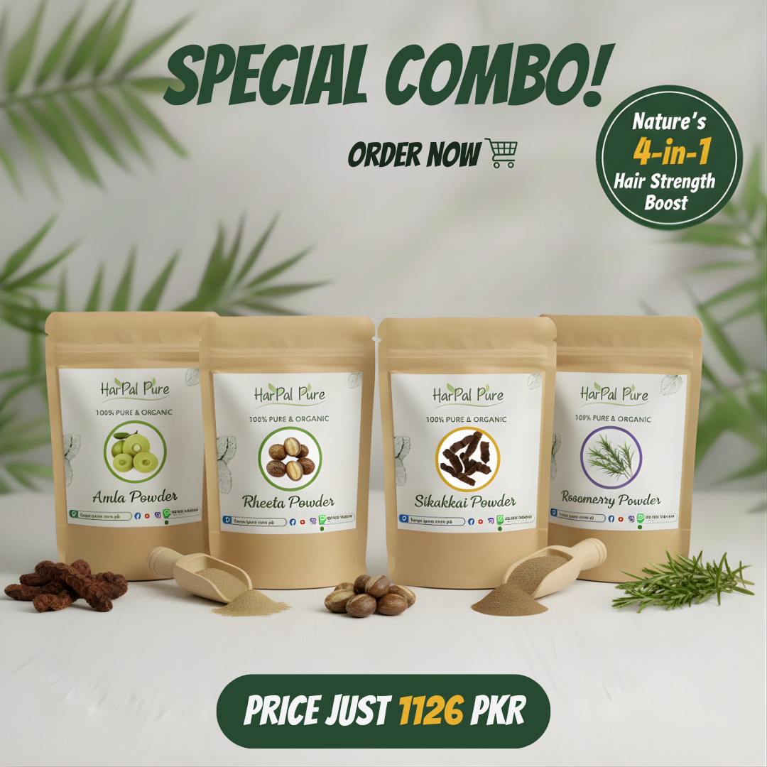 Harpal Pure – Natural hair Glow Combo