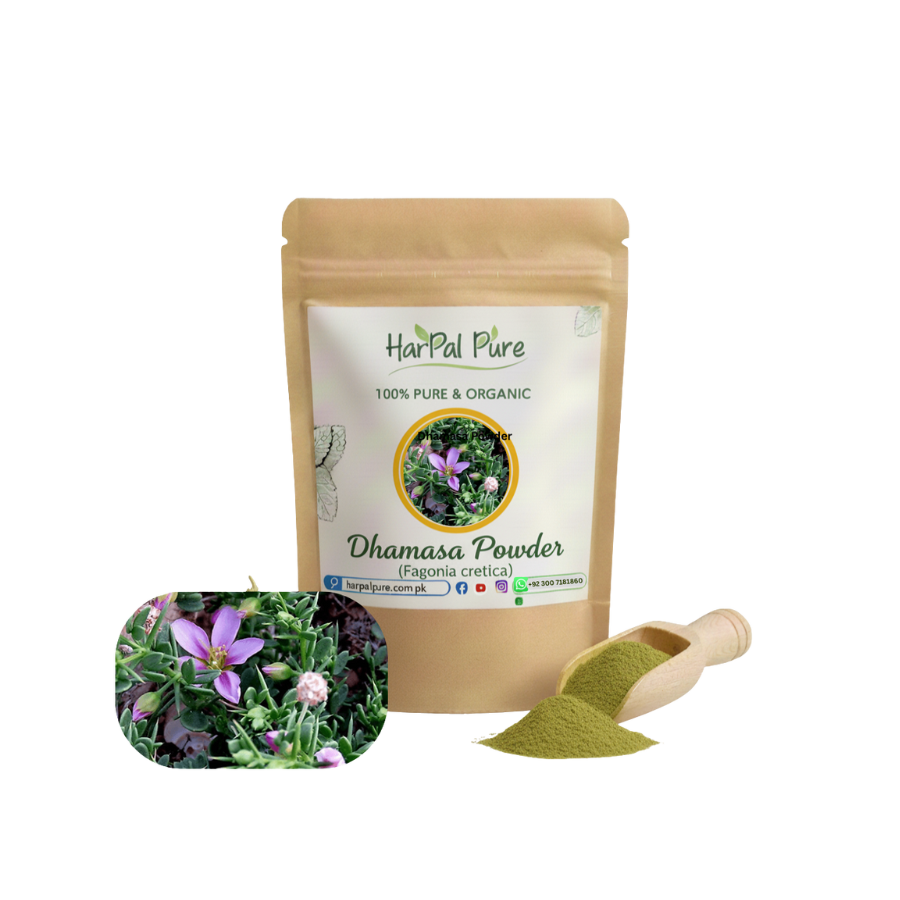 Harpal Pure Dhamasa Powder – 100% Natural Herbal Remedy | Detox, Skin & Wellness Support