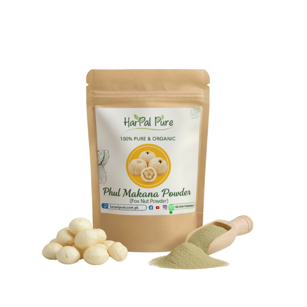 Harpal Pure Phul Makhana Powder – High-Protein Superfood for Energy & Fitness