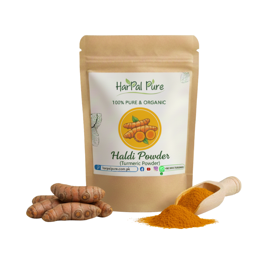 Turmeric Powder – 100% Pure, Natural & Curcumin Rich | Harpal Pure